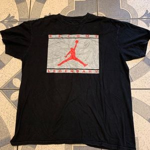 Jordan Brand Become Legendary Logo Box Graphic Tee